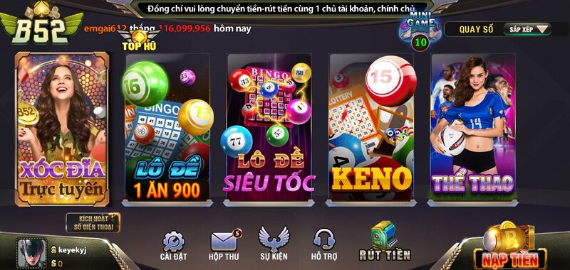 B52 - Game bài Đổi Thưởng Bom Tấn - Tải B52.Win APK, PC, IOS nhận thưởng hot nhất 6/2023