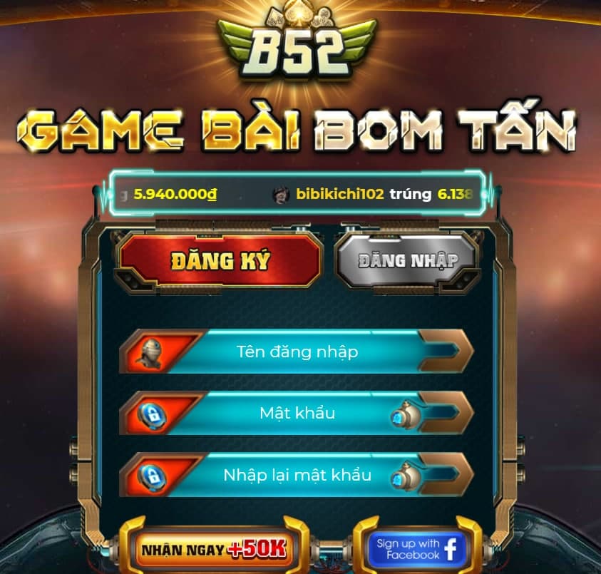 B52 - Game bài Đổi Thưởng Bom Tấn - Tải B52.Win APK, PC, IOS nhận thưởng hot nhất 6/2023