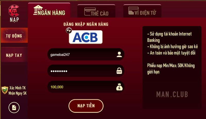 Man Club - Game bài đặc biệt dành cho phái mạnh - Tải ManClub IOS,APK,Android mới nhất 6/2023