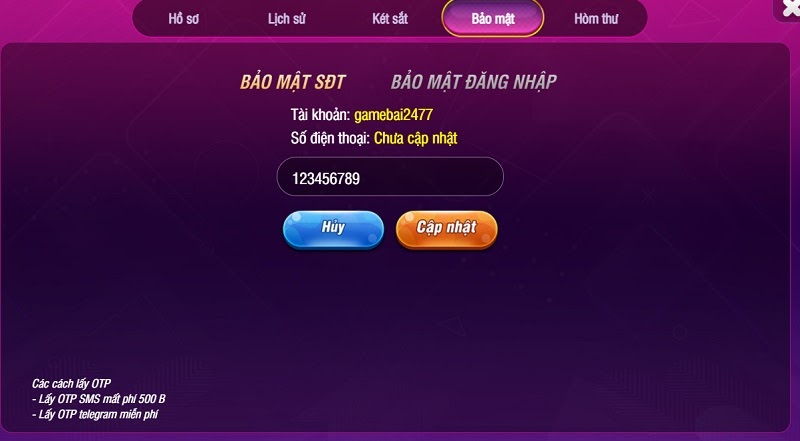 Chế độ bảo mật tối ưu tại cổng game Bay247 