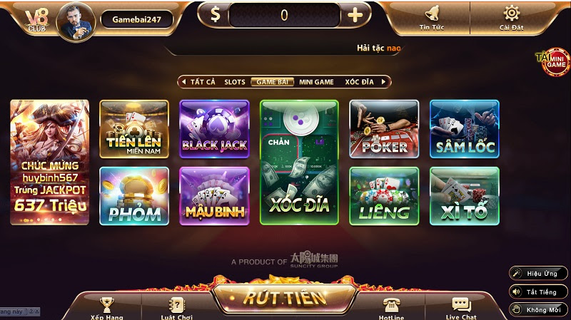 Các thể loại game bài đổi thưởng đặc sắc