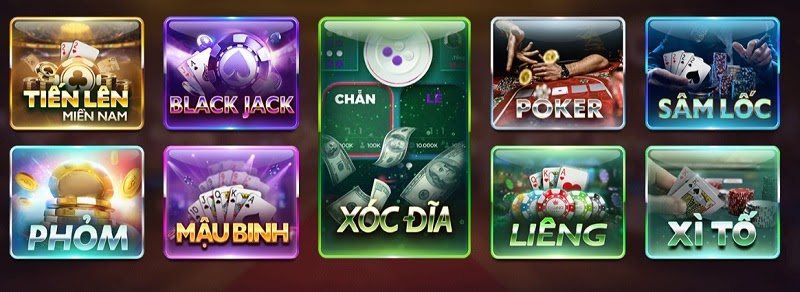 Thể loại game bài đổi thưởng đa dạng và đặc sắc của cổng game Macau Club 