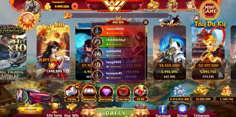 Game bài đổi thưởng độc đáo