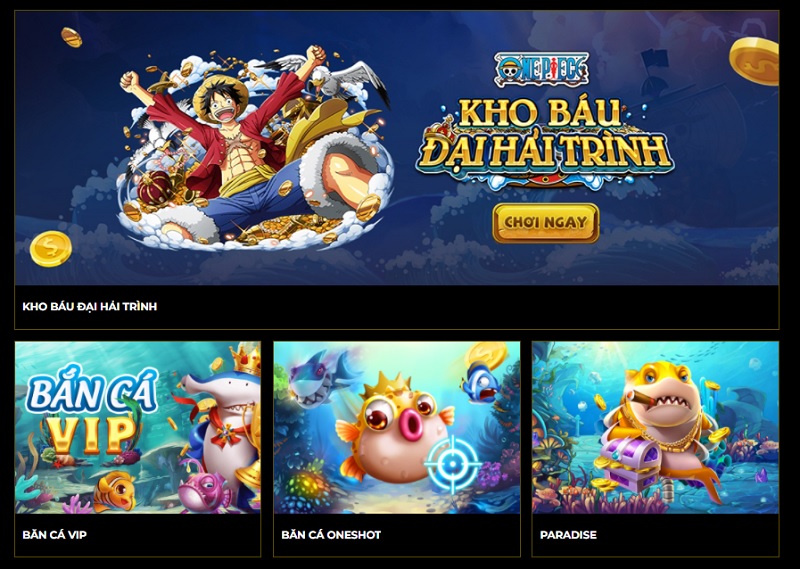 Hệ thống trò chơi tại cổng game Bắn Cá DEBET