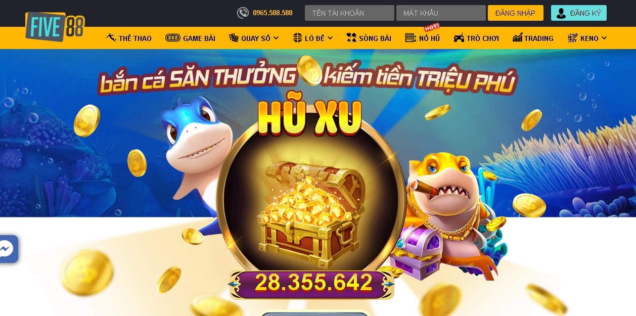 Khái quát về cổng game Bắn Cá Five88