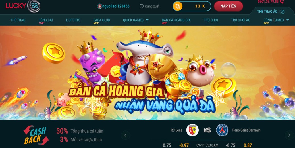 Giới thiệu nhà cái Bắn Cá Lucky88