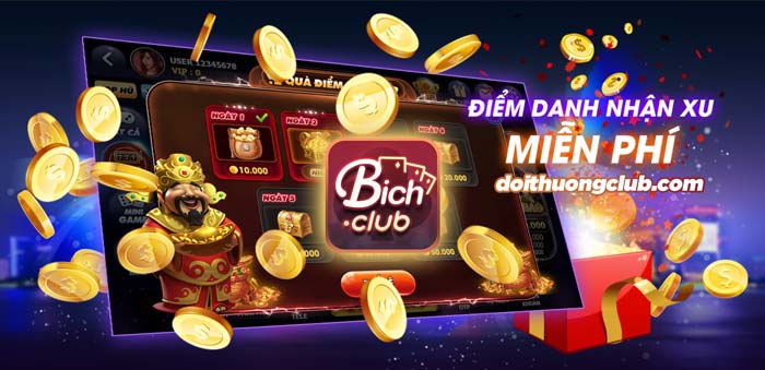 Chương trình tặng Gift Code Bich Club tích điểm 