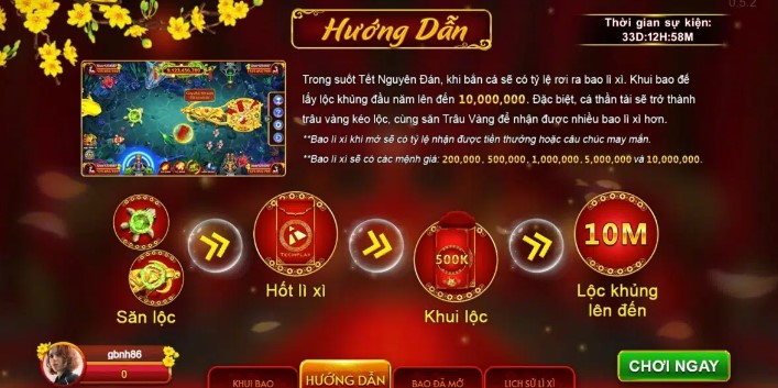 Khuyến mãi game bắn cá May88