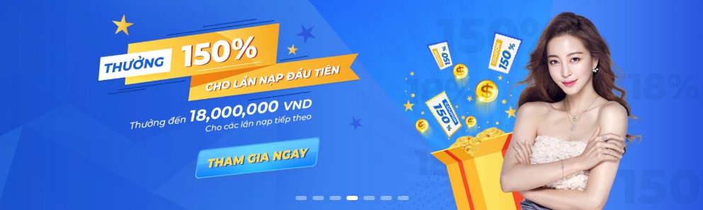 Khuyến mãi One88 – nạp ngay, ăn ngay 150% tiền thưởng