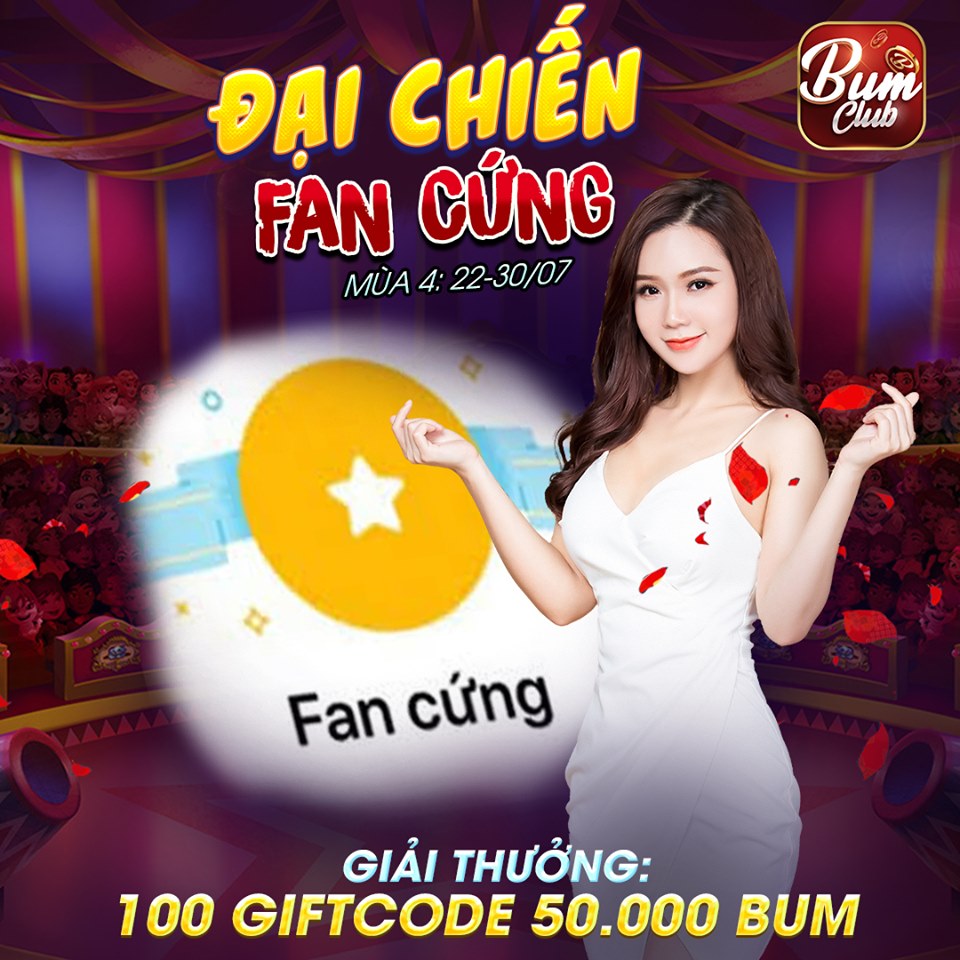 Chương trình tặng Gift Code Bum86 Club 50K