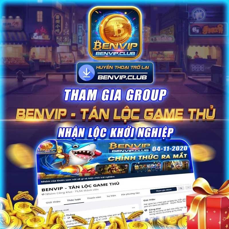 Chương trình tặng Gift Code Benvip cho tân thủ vĩnh viễn 