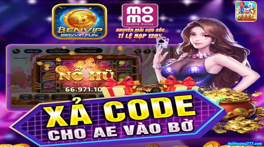 Chương trình tặng Gift Code Benvip hấp dẫn 