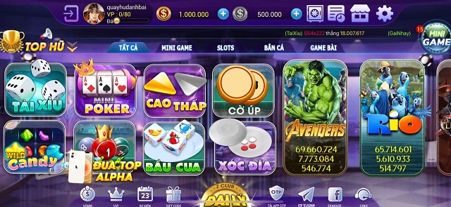 ZClub US - Kho game đa dạng đẳng cấp