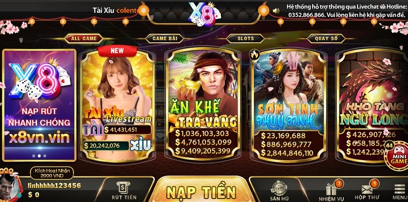 Cổng game bài X8 Club vẫn luôn phát triển vững mạnh