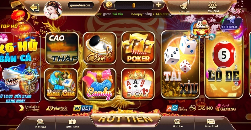 Nhiều tính năng đặc biệt được cổng game bài hấp dẫn này cung cấp