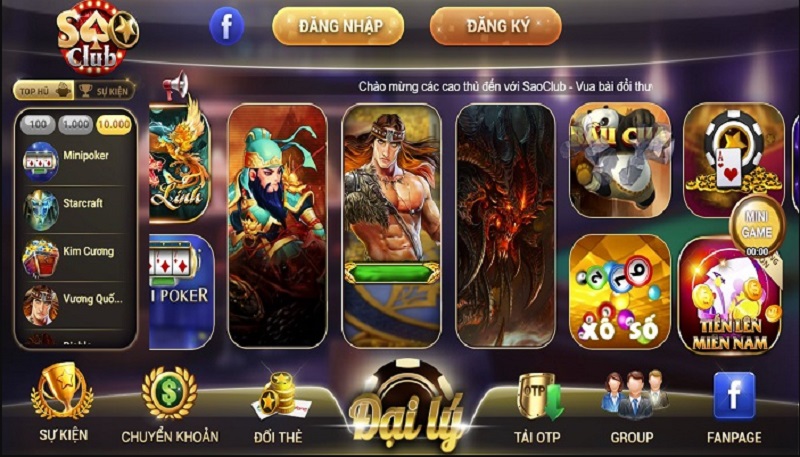 Kho game của Sao79 Vin vô cùng đa dạng và phong phú