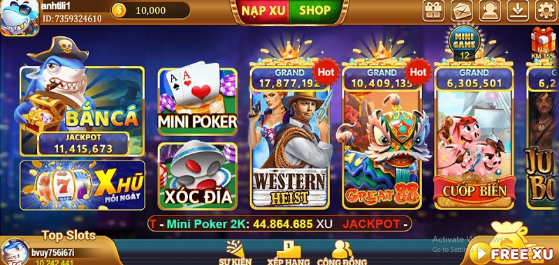 Cổng game bắn cá được người chơi đánh giá là một tân binh khủng long