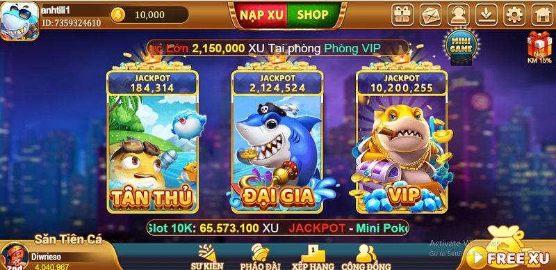 Giao diện vui nhộn, đáng yêu làm cho trải nghiệm chơi game thêm phần thú vị