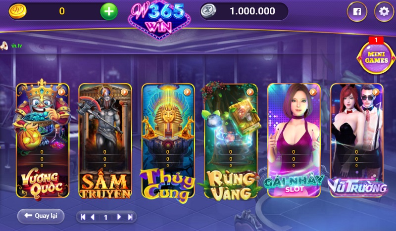 Ưu điểm đặc sắc của cổng game bài đổi thưởng W365