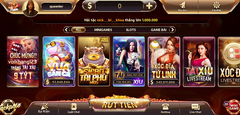 Ưu điểm của cổng game bài đổi thưởng zowin