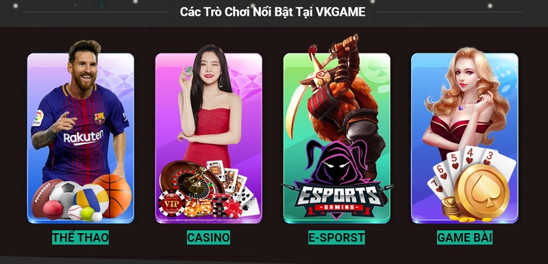 Đánh giá về những ưu điểm của nhà cái VKgame