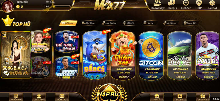 Tìm hiểu về kho game của cổng game Max77 Vin