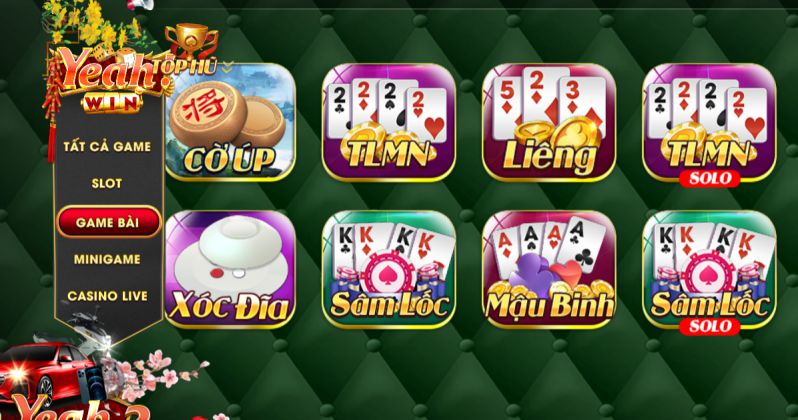 Hướng dẫn tham gia các trò chơi tại cổng game Yeah Win