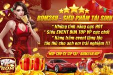 Tham gia sự kiện Bom24h Giftcode để nhận nhiều phần quà hấp dẫn 