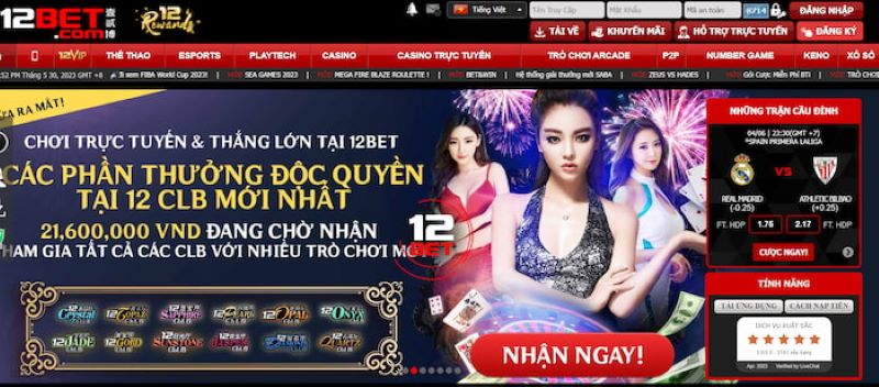 Hướng dẫn chơi game nổ hũ 12bet cho các tân thủ