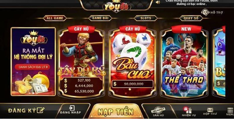 Game nổ hũ you88 có gì đặc biệt so với các cổng game khác?