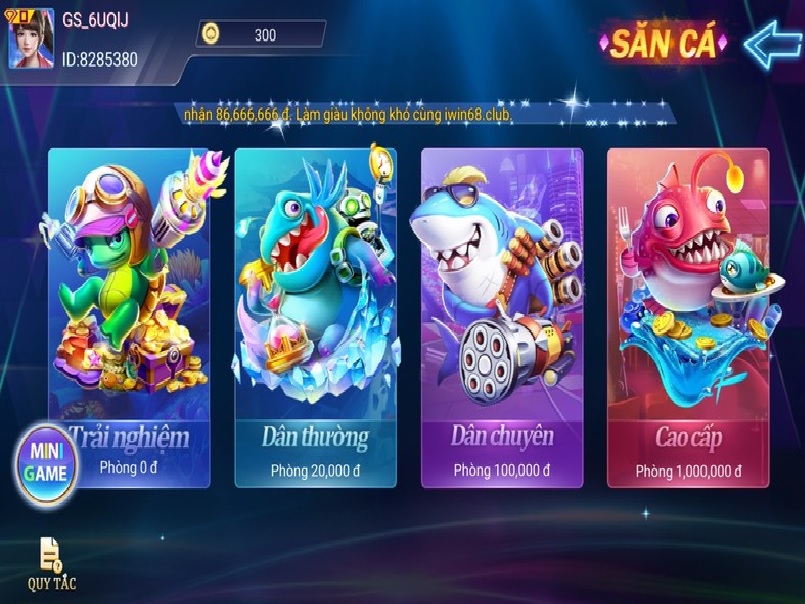 Bắn cá Iwin Club Cổng game đổi thưởng trực tuyến thịnh hành