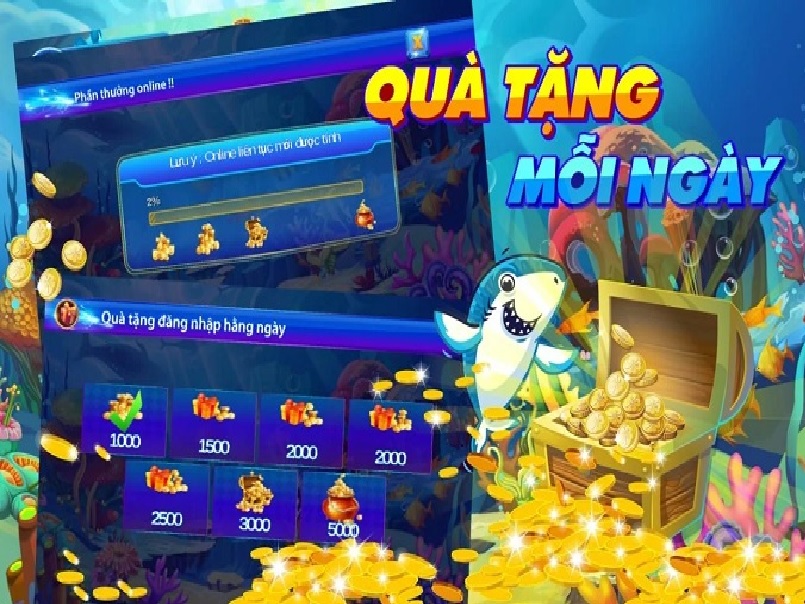 Săn cá trực tuyến nhận quà khủng từ cổng game bắn cá Win79