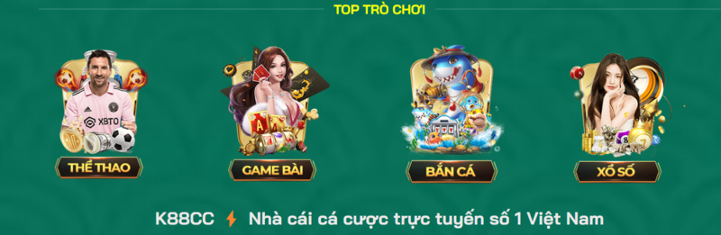 Giới thiệu một số tựa game ăn khách nhất tại K8cc