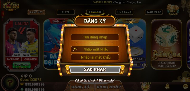 Hướng dẫn đăng ký Iwin Club với 3 bước cơ bản 