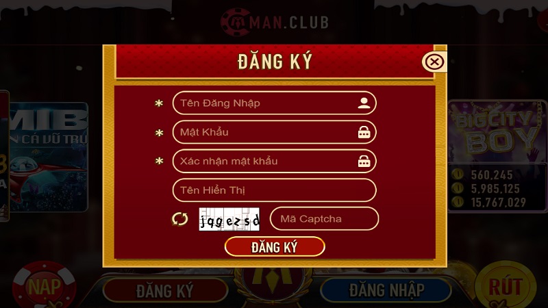 Hướng dẫn đăng ký Man Club chi tiết và đầy đủ