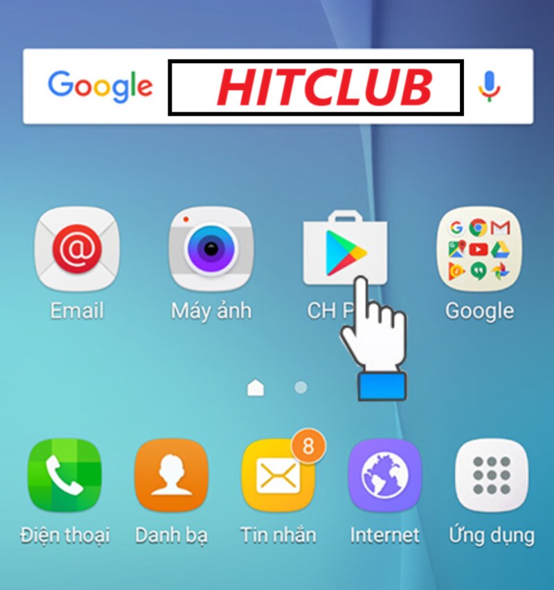 Hướng dẫn đăng nhập HitClub trên app điện thoại 