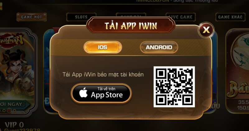 Hướng dẫn tải app Iwin Club dành cho IOS 