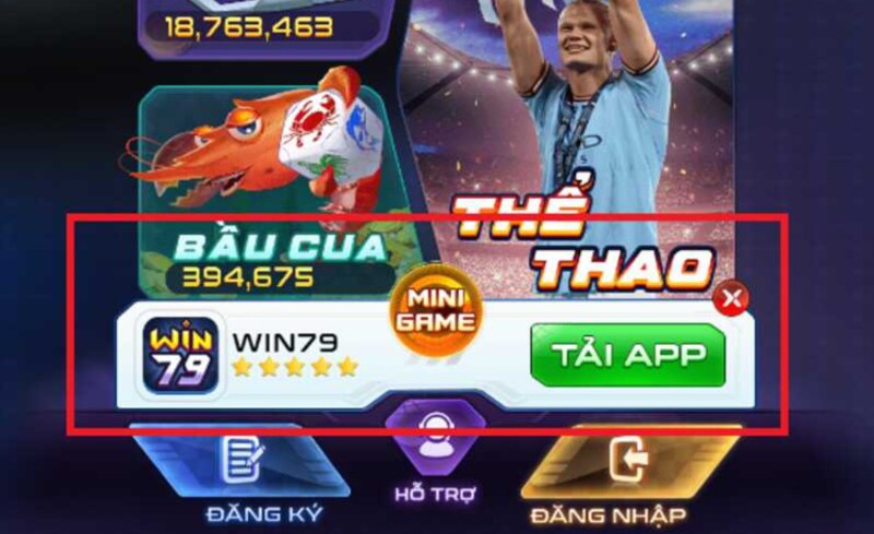 Hướng dẫn tải app Win79 trực tuyến miễn phí 